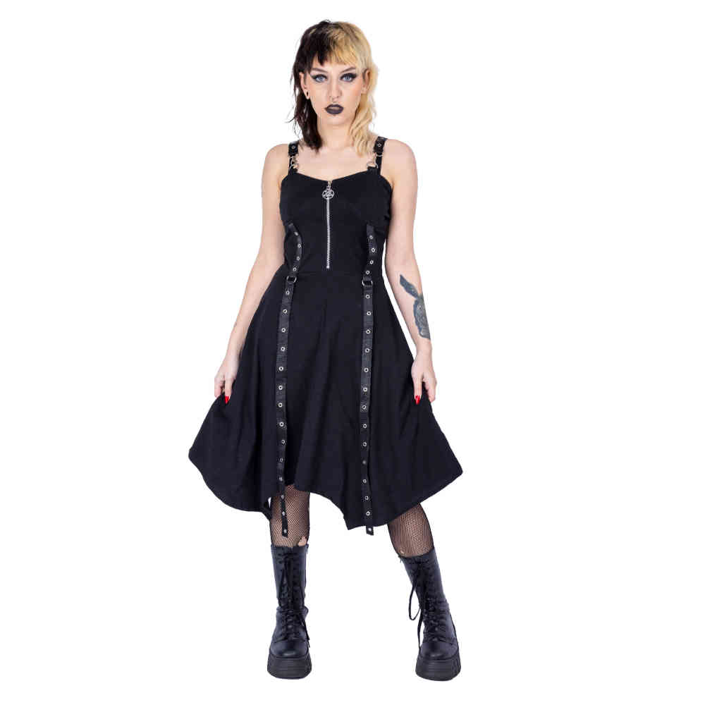 Poizen Industries - Ariadne Longue robe - Noir